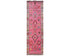 13 Feet Moroccan Pink Hand Woven Wool Runner Rug